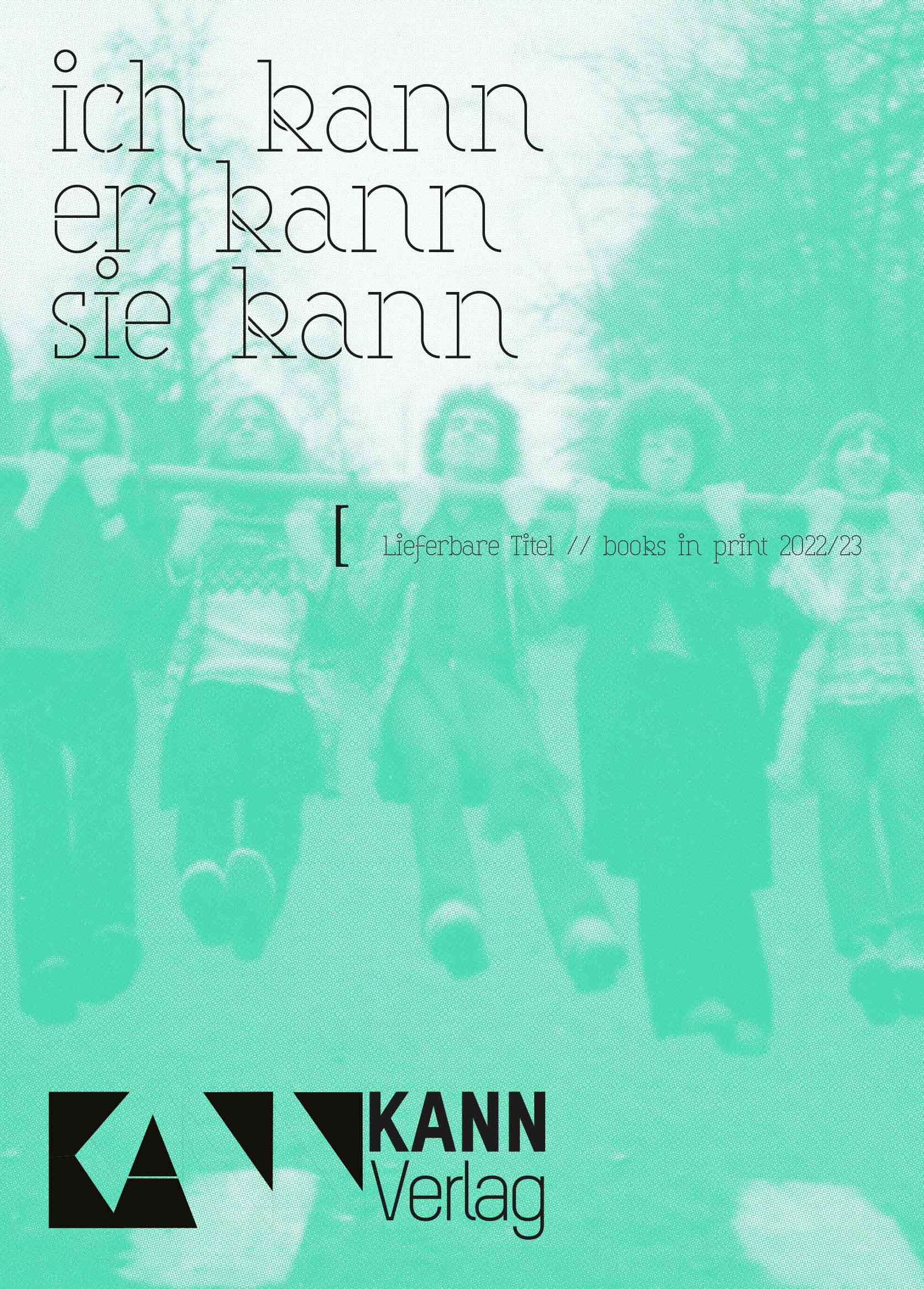 Flyer KANN Verlag green 23